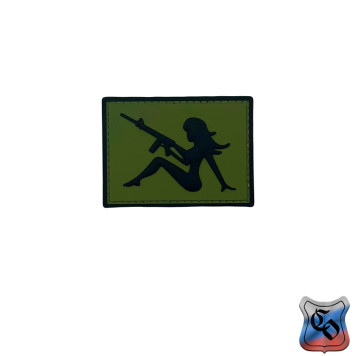 PVC Patch Girl with Rifle-1