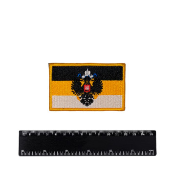 Imperial Flag Embroidered Patch 5.5x9 cm