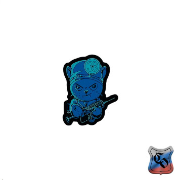 PVC Medic Cat Patch