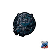 PVC Black Kitten Air Defense Patch