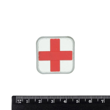 Small PVC Medical Cross Patch 2.5 cm-1