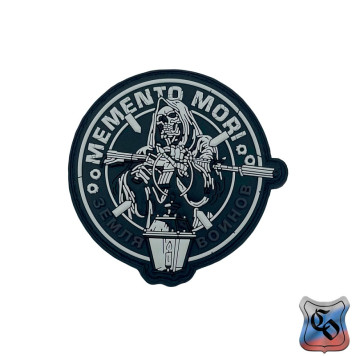 Momento Mori PVC Black Patch
