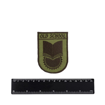 Old School Embroidered Patch