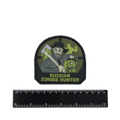 Russian Zombie Hunter Embroidered Patch