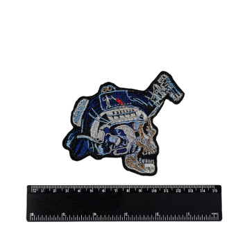 Skull Operator SOCOM Embroidered Patch