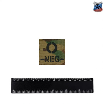 Reflective SSO Blood Type Patch Cordura-1