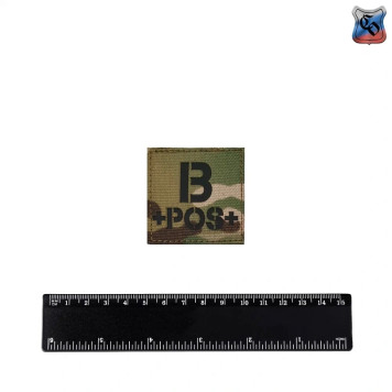 Reflective SSO Blood Type Patch Cordura-4