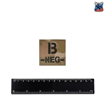 Reflective SSO Blood Type Patch Cordura-5