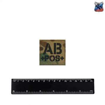 Reflective SSO Blood Type Patch Cordura-6