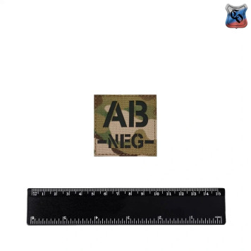 Reflective SSO Blood Type Patch Cordura-7