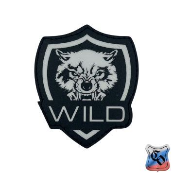 Wolf Vinyl Patch Wild