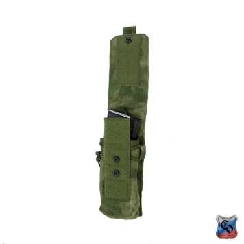 1AK103 MOLLE Magazine Pouch with Buttons, Velcro, and Elastic Retention-13
