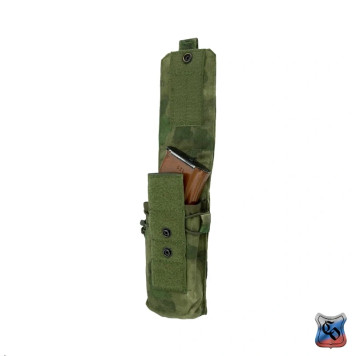 1AK103 MOLLE Magazine Pouch with Buttons, Velcro, and Elastic Retention-14