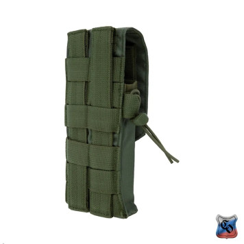 1AK103 MOLLE Magazine Pouch with Buttons, Velcro, and Elastic Retention-3