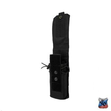 1AK103 MOLLE Magazine Pouch with Buttons, Velcro, and Elastic Retention-5