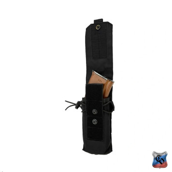 1AK103 MOLLE Magazine Pouch with Buttons, Velcro, and Elastic Retention-7