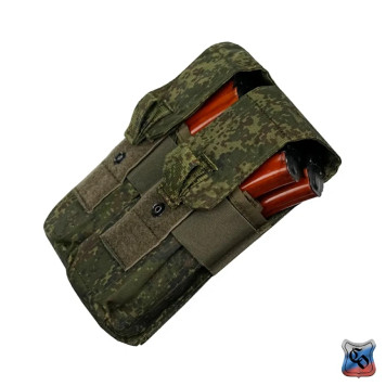 4AK103 MOLLE Magazine Pouch with Buttons and Velcro-2