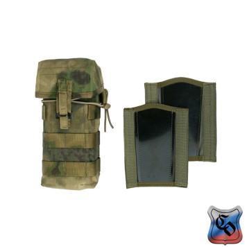 AK-2 MOLLE Double Magazine Pouch with Silent Closure & Elastic Retention-6