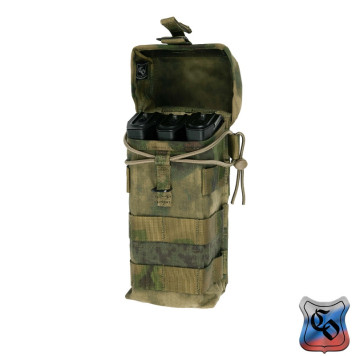 AK-2 MOLLE Double Magazine Pouch with Silent Closure & Elastic Retention-8