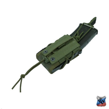 RAID MOLLE AK Magazine Pouch without Flap and with Adjustable Retention-1