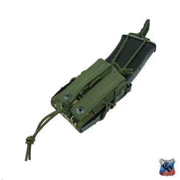 RAID MOLLE AK Magazine Pouch without Flap and with Adjustable Retention-16