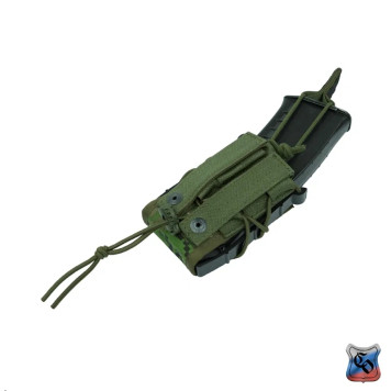 RAID MOLLE AK Magazine Pouch without Flap and with Adjustable Retention-18
