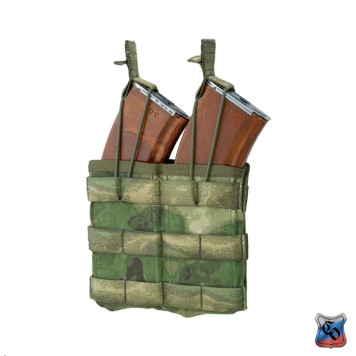 AKM 2-Magazine MOLLE Pouch without Flap-3