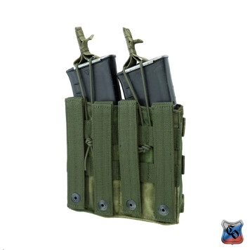 AKM 2-Magazine MOLLE Pouch without Flap-5