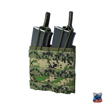 AKM 2-Magazine MOLLE Pouch without Flap-8