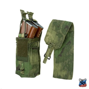 AKM 2 MOLLE Modular Magazine Pouch with Removable, Height-Adjustable Flap-14