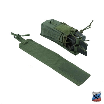 AKM 2 MOLLE Modular Magazine Pouch with Removable, Height-Adjustable Flap-3