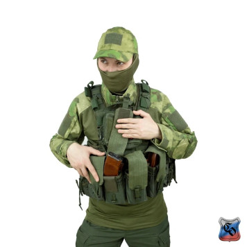 AKM 2 MOLLE Modular Magazine Pouch with Removable, Height-Adjustable Flap-5