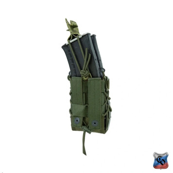 AKM 2 RAID MOLLE Magazine Pouch without Flap and with Adjustable Retention-2