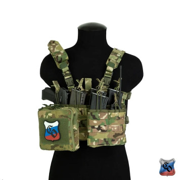 AKM 4 Mag Pouch MOLLE - No Flap-4