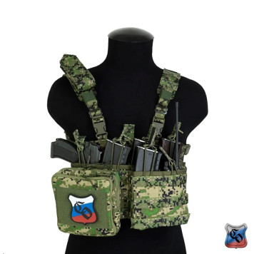 AKM 4 Mag Pouch MOLLE - No Flap-15