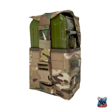Universal Pouch for PKM 100 Box and Belt with MOLLE, Velcro, and Fastex-6