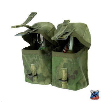 MOLLE Grenade Pouch PRG 2 with Silent Fastener-2