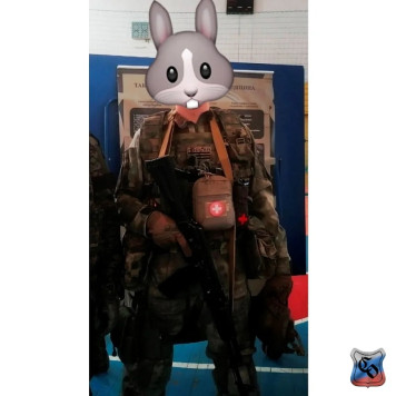 Compact MOLLE Radio Pouch 2 with Elastic Cords & Quick-Release Buckle-11