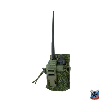 Compact MOLLE Radio Pouch 2 with Elastic Cords & Quick-Release Buckle-23