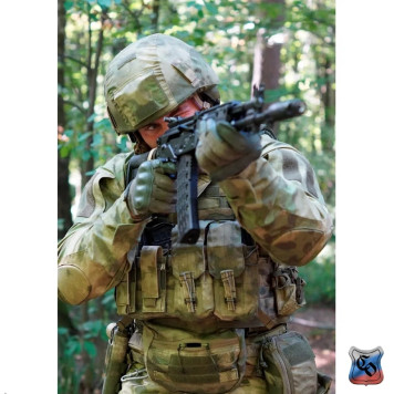 Compact MOLLE Radio Pouch 2 with Elastic Cords & Quick-Release Buckle-8