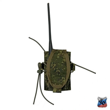 Compact MOLLE Radio Pouch with Adjustable Detachable Flap-14