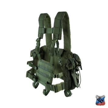 Removable MOLLE Small Back Panel for Tactical Vests-3