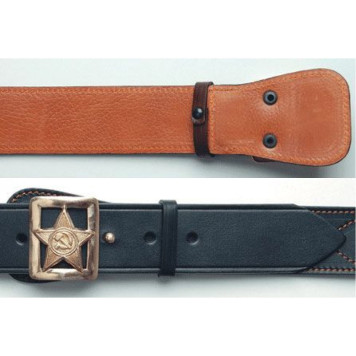 General&s Belt with Star Buckle-10