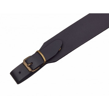 Single-Layer Leather Rifle Sling-2