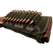 Lightweight 10-Round Rifle Stock Ammo Pouch (7.62 caliber) Lightweight 10-Round Rifle Stock Ammo Pouch (7.62 caliber)