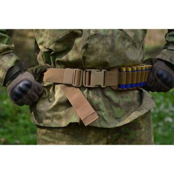 Open 24-Round Ammo Belt (12-16 Gauge)-12