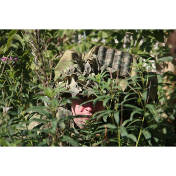 Summer Camouflage Boonie Hat with Leaf Pattern-2