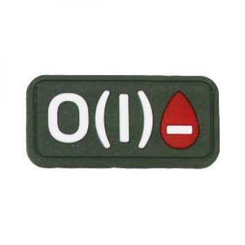 Blood Type PVC Patch-7