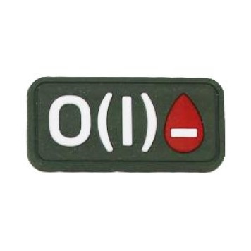 Blood Type PVC Patch-24