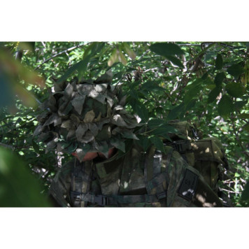 Summer Camouflage Boonie Hat with Leaf Pattern-4